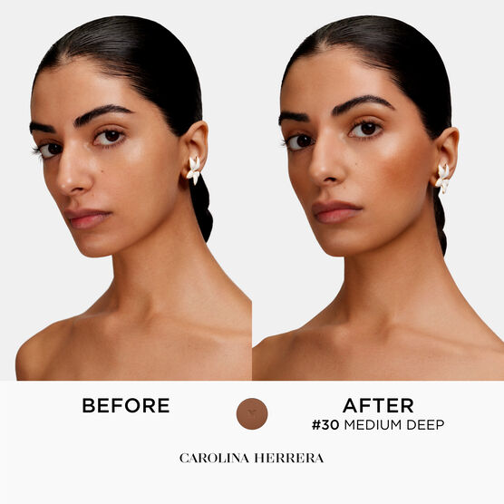 CAROLINA HERRERA NUDE COUTURE MATTE BRONZER 40 DEEP